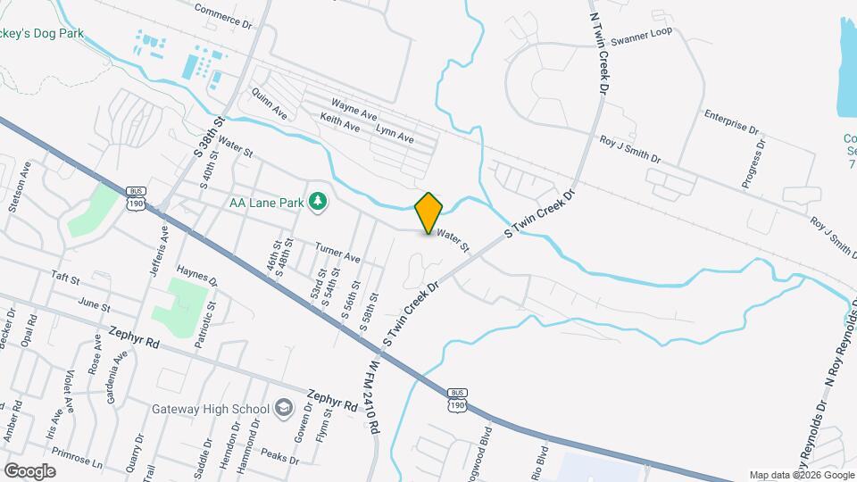 4104 Water St Map and Location Details