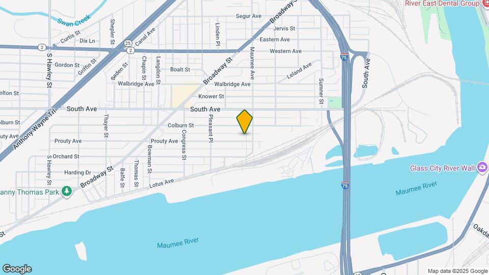 520 Prouty Ave Map and Location Details