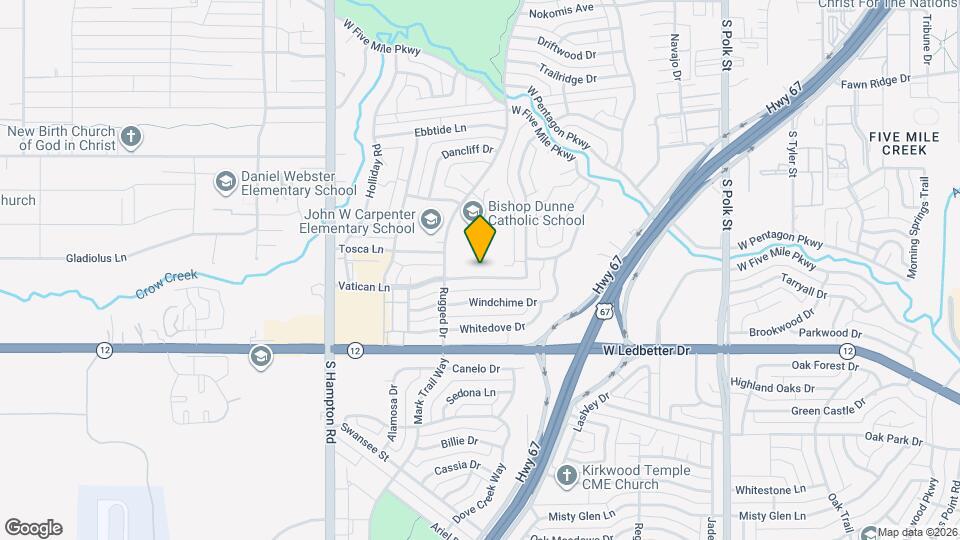 1811 Vatican Ln Map and Location Details