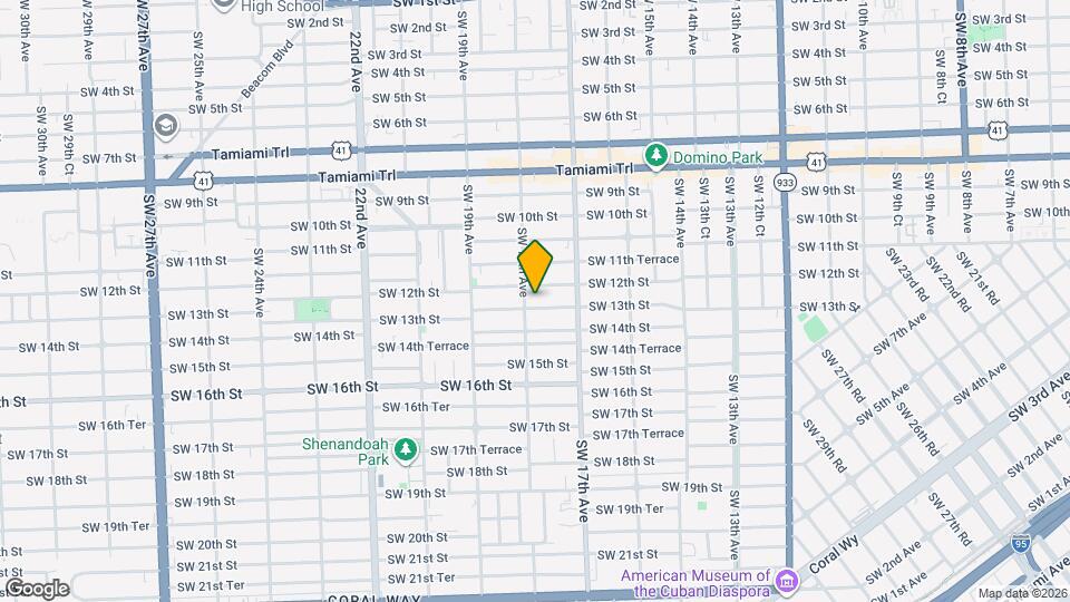 1781 SW 13th St Map and Location Details