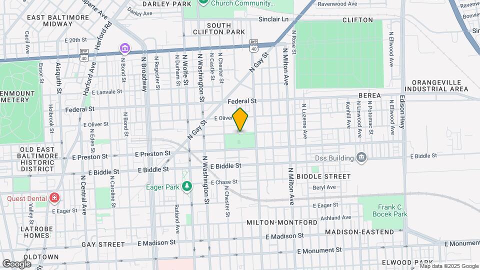 151X E Hoffman St Map and Location Details