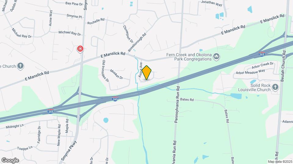 8804 Astrid Ave Map and Location Details