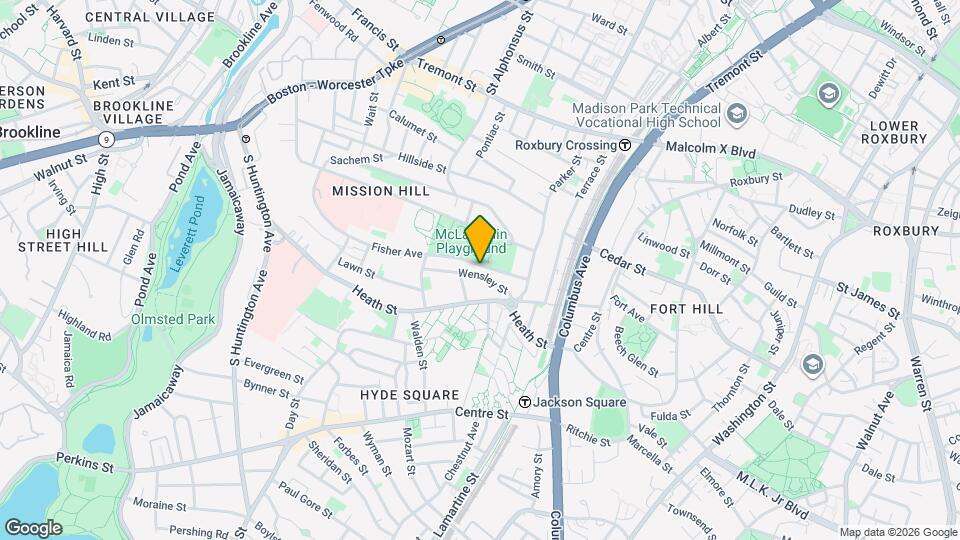 40 Fisher Ave Map and Location Details