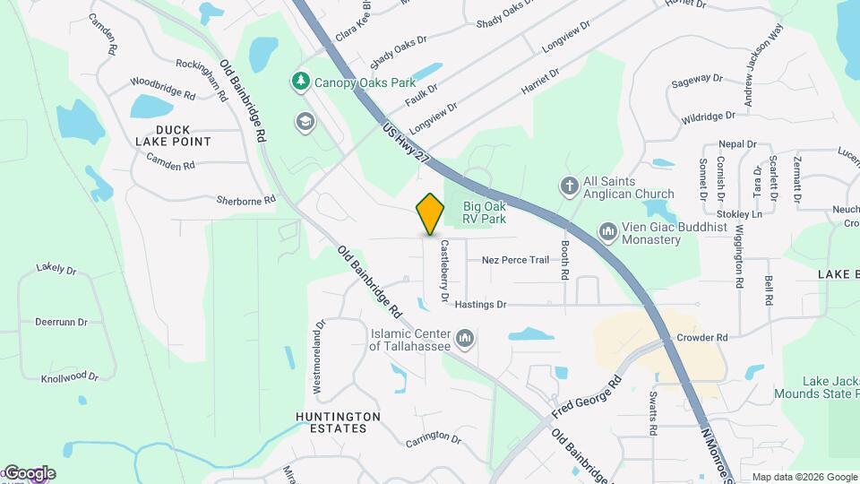 3859 McFarlane Dr Map and Location Details