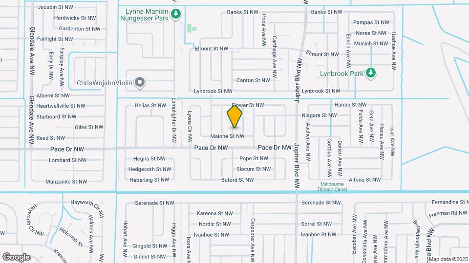 813 New Zealand Ave NW Mapa y Detalles de la Ubicación