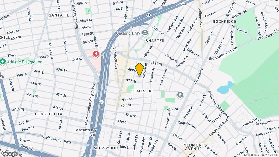438 48th St Map and Location Details
