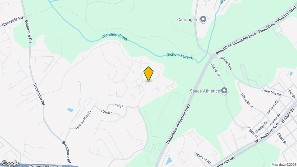 1577 Shire Village Dr Mapa y Detalles de la Ubicación