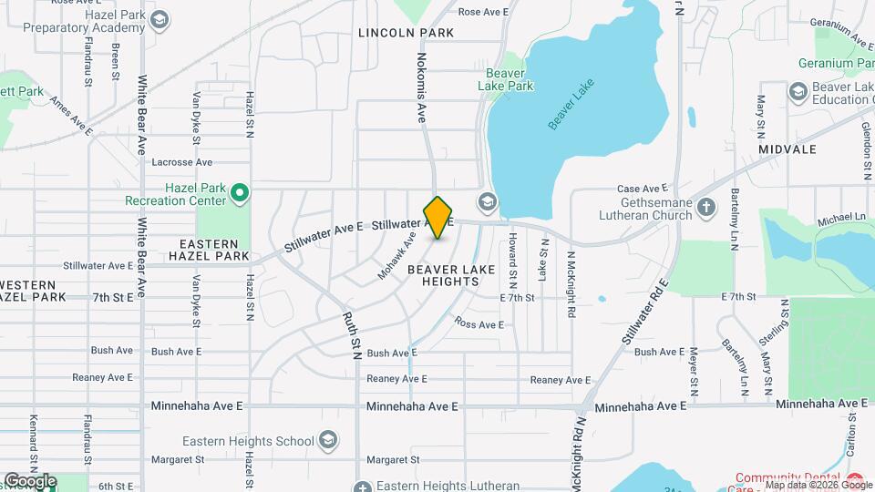 2150 Nokomis Ave Map and Location Details