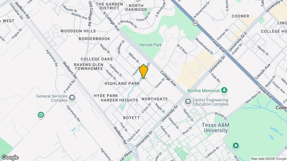 708 Inlow Blvd Mapa y Detalles de la Ubicación