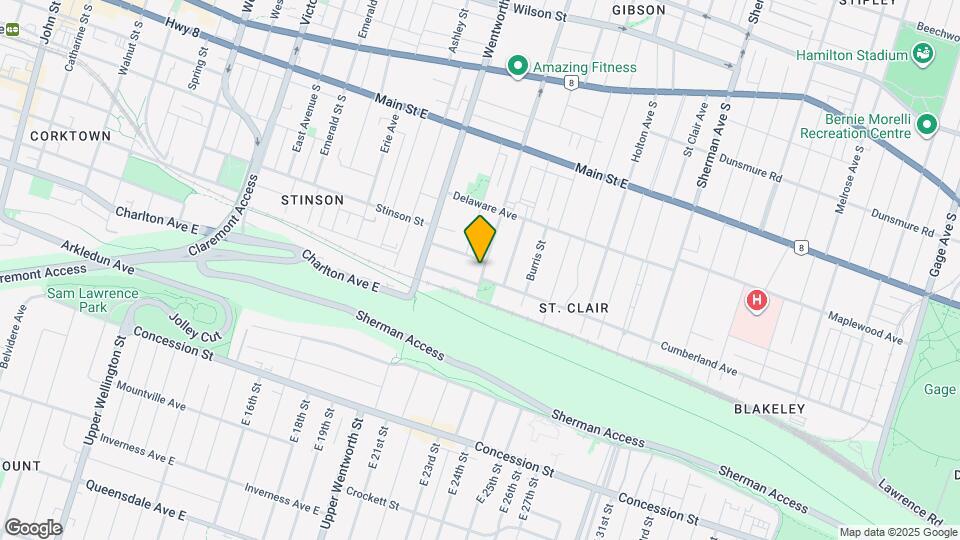 200 Sanford Ave S Map and Location Details