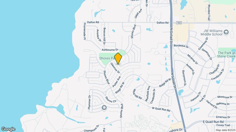 2021 Whitney Bay Dr Map and Location Details