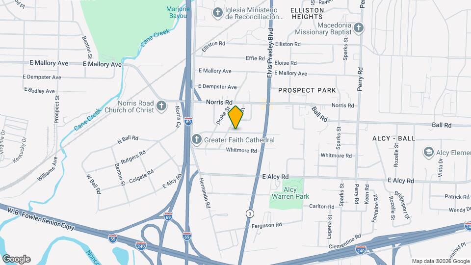 1246 Gausco Rd Map and Location Details