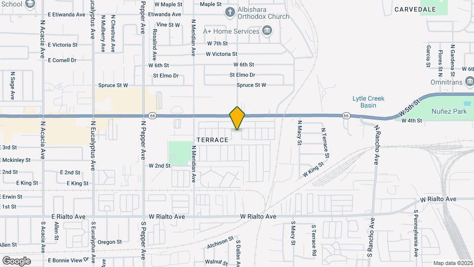 Sequoia Plaza Mobilehome Park Map and Location Details
