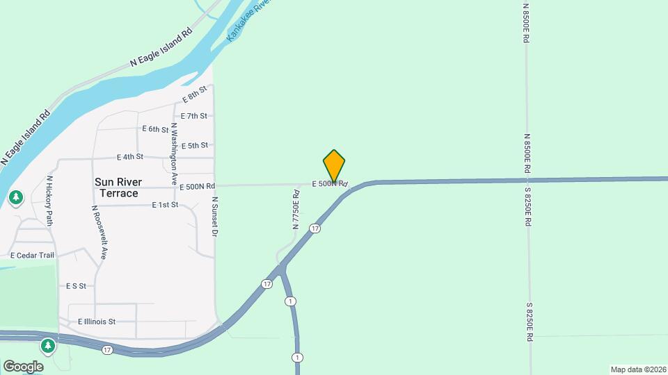 7918 E 500N Rd, Unit 7918-B Map and Location Details