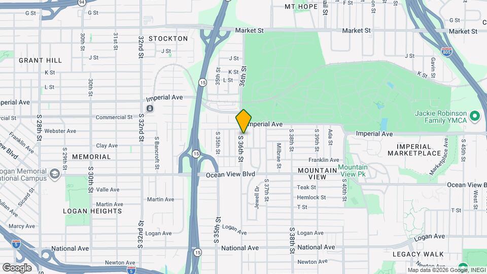 251 S 36th St Map and Location Details