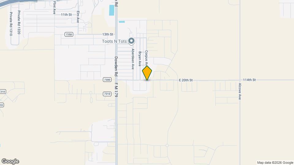 2204 Corpus Ave Map and Location Details