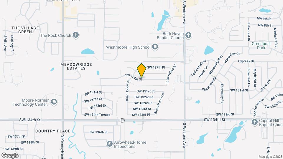 1216 SW 129th St Map and Location Details