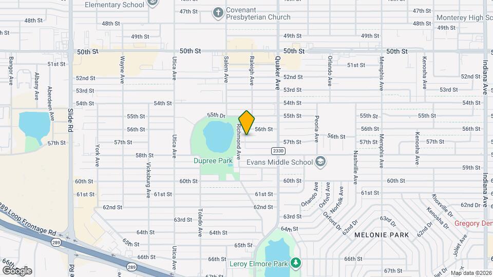 4422 57th St Map and Location Details