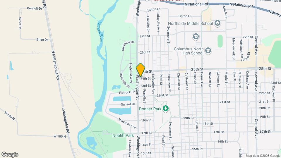 2424 Lafayette Ave Map and Location Details