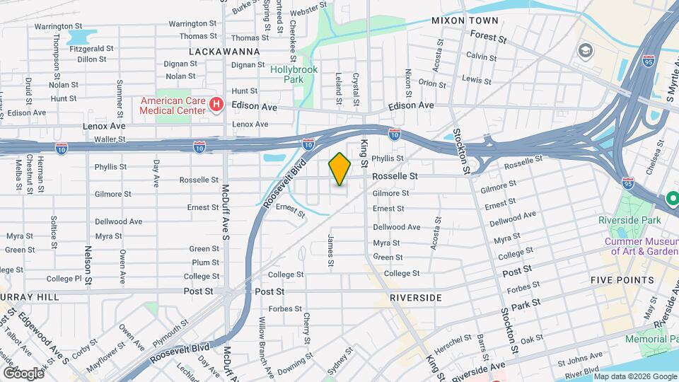 2745 Gilmore St Map and Location Details