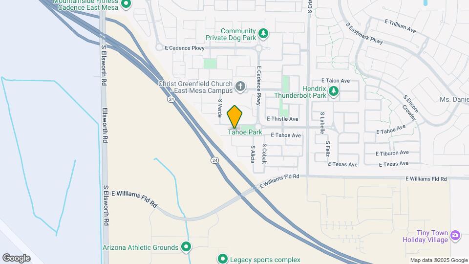 9718 E Tahoe Ave Mapa y Detalles de la Ubicación