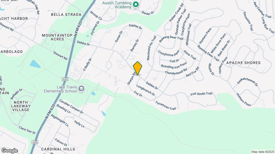14913 Longbranch Dr Map and Location Details