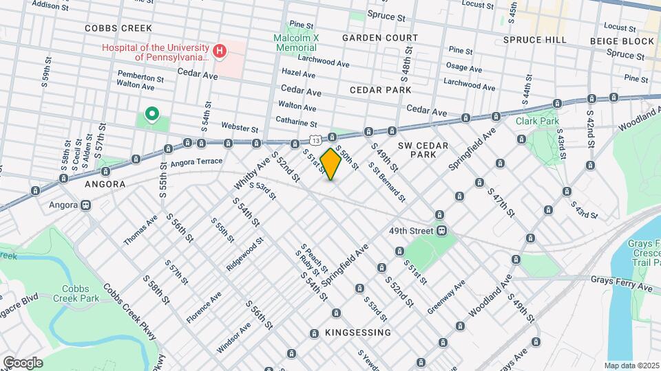 838 S 51st St Map and Location Details