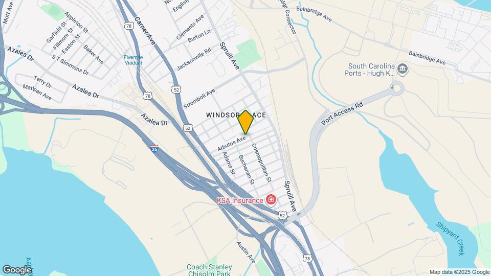 2007 Arbutus Ave Mapa y Detalles de la Ubicación