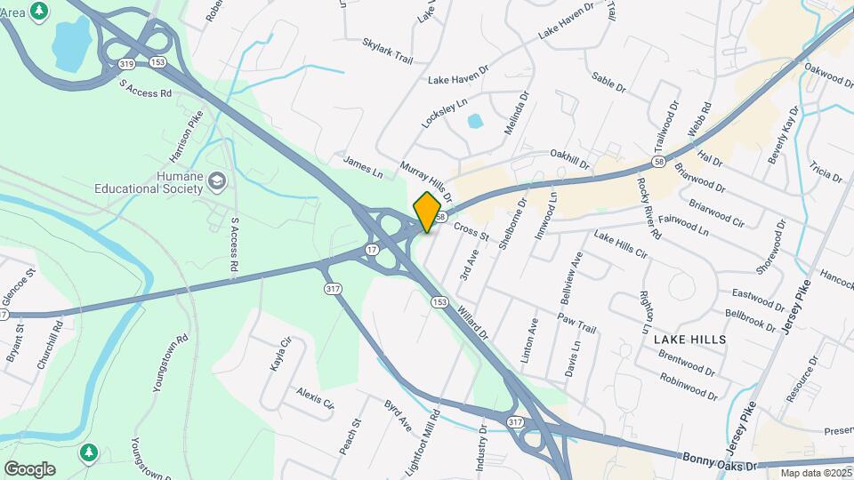 4209 Willard Dr, Unit 103 Map and Location Details