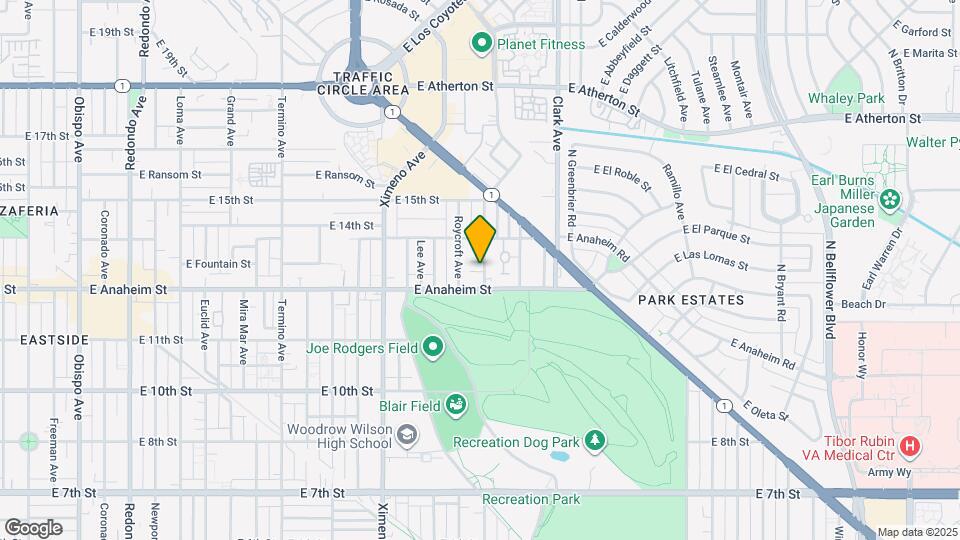 1335 Park Ave Map and Location Details