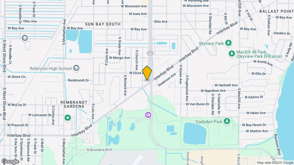 6415 S Roberts Ave Map and Location Details