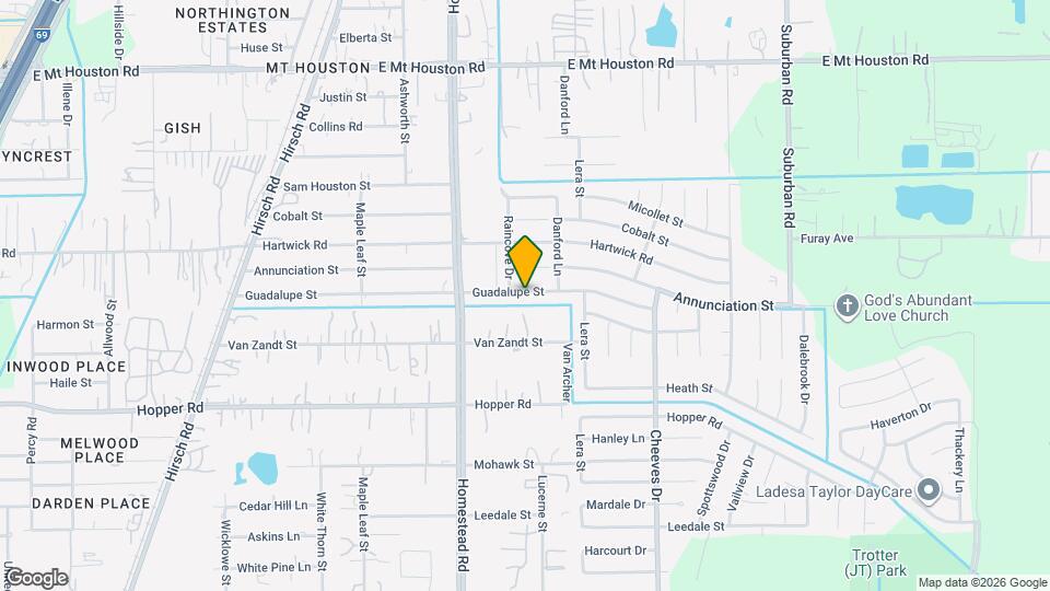 6110 Guadalupe St Map and Location Details