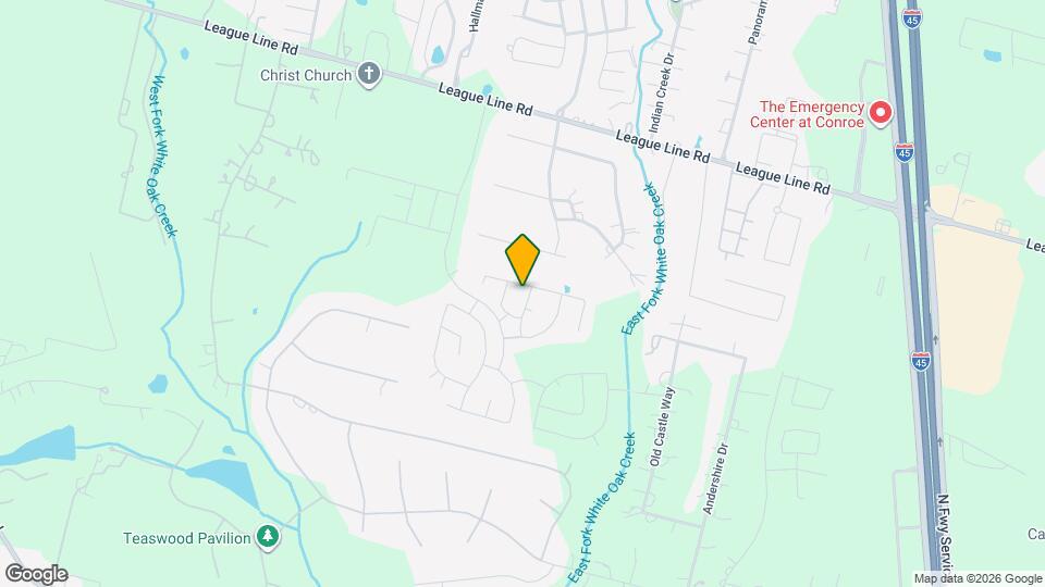 7155 Blue Oak Dr Map and Location Details