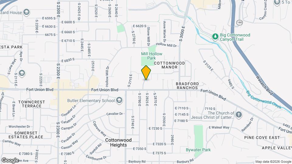 6943 Hollow Ridge Rd Map and Location Details