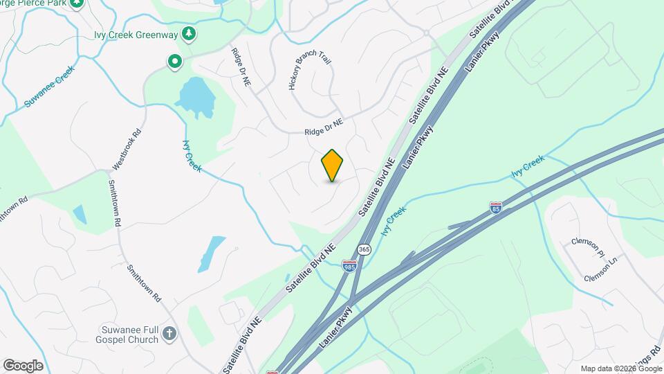 416 Canterbury Pl Dr Map and Location Details