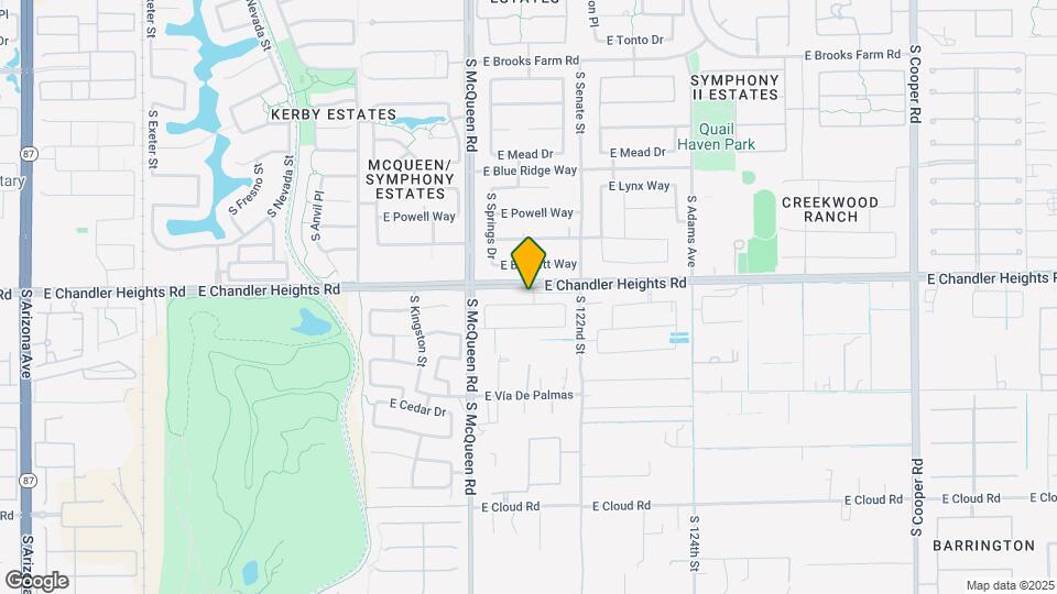 1140 E Cherrywood Pl Mapa y Detalles de la Ubicación