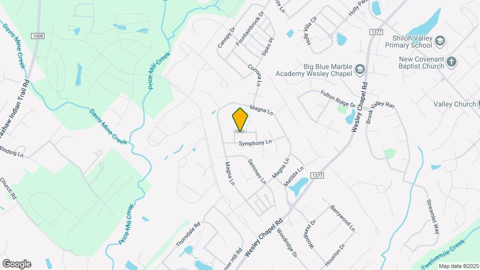 1027 Coulwood Ln Map and Location Details