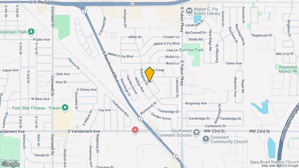 805 Arlington Dr Map and Location Details