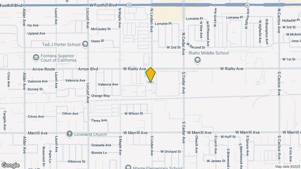 Meadowland Apartments Map and Location Details