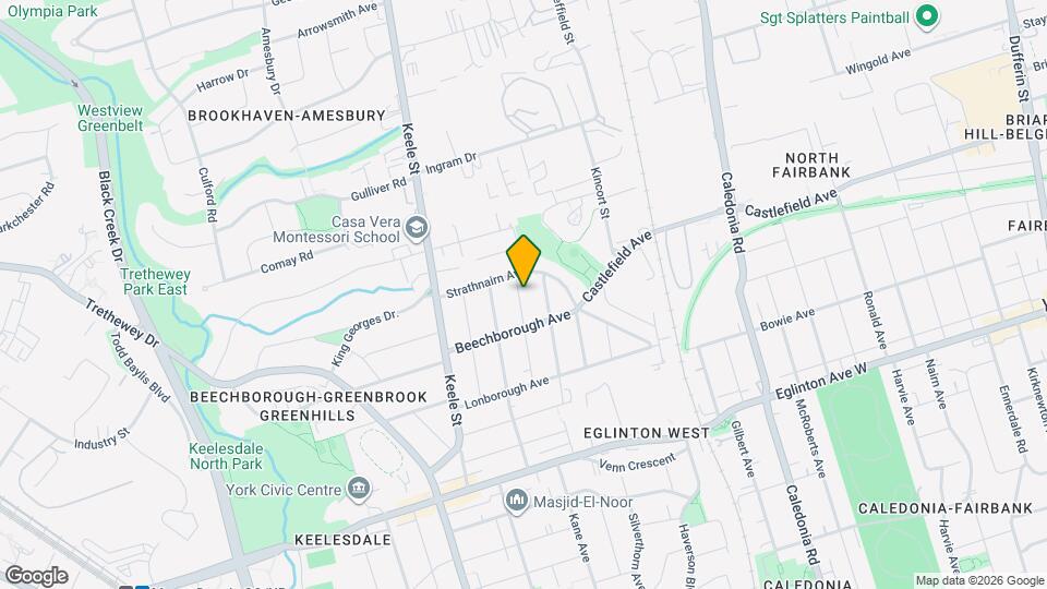 69 Claybrooke St Map and Location Details