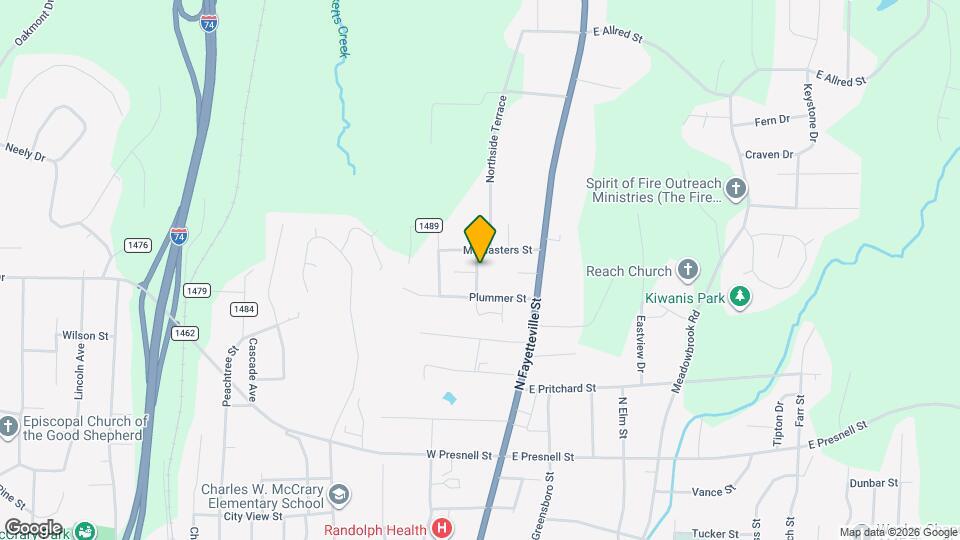 1012 Northside Terrace Map and Location Details