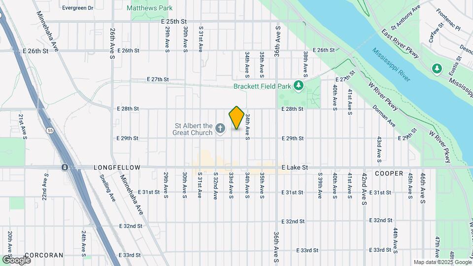 2841 33rd Ave S Map and Location Details