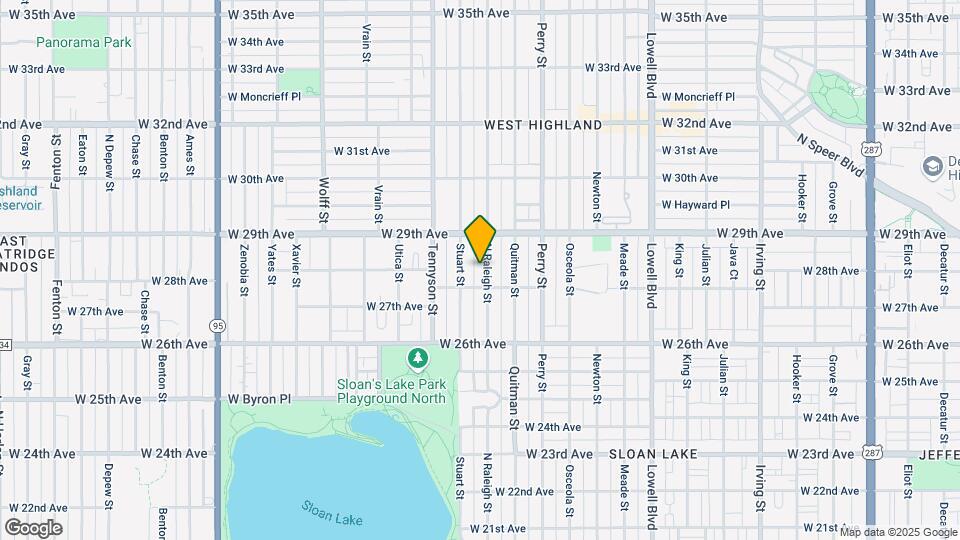 2727 N Raleigh St Mapa y Detalles de la Ubicación