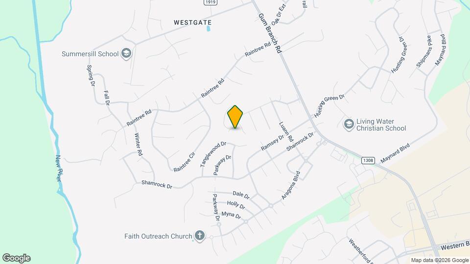 307 Cedar Crk Dr Map and Location Details