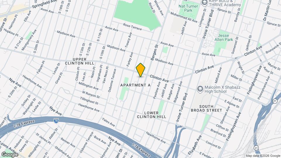 148 Chadwick Ave Map and Location Details