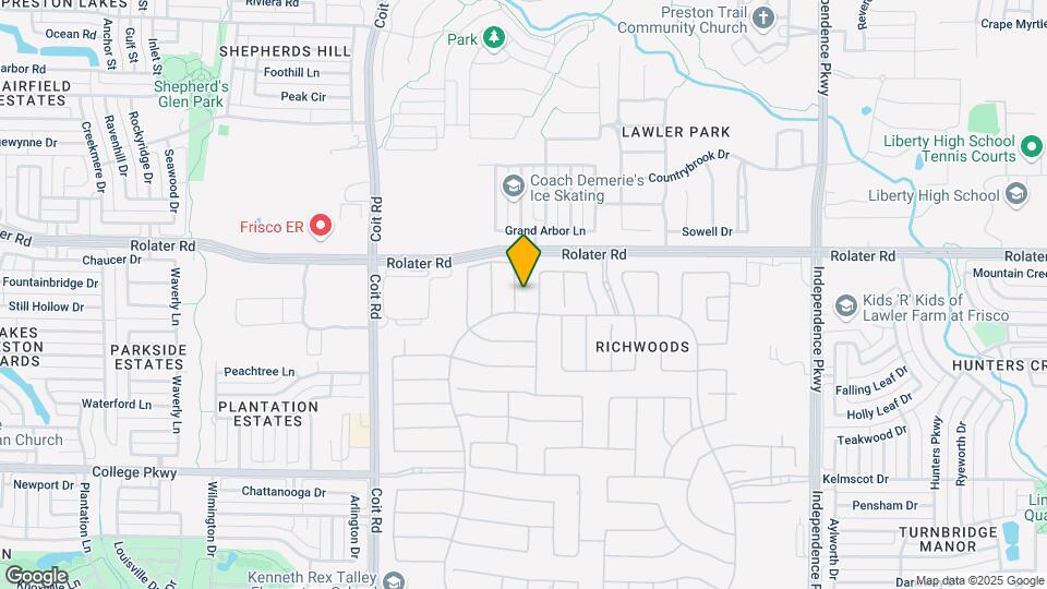 7106 Anastasia Ln Map and Location Details