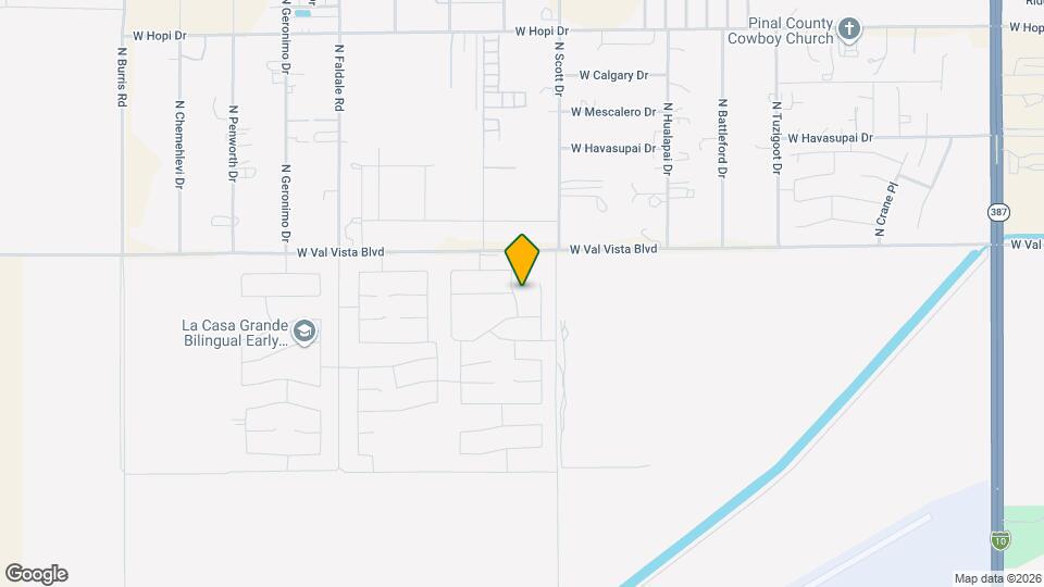 3560 N Mia Ln Map and Location Details