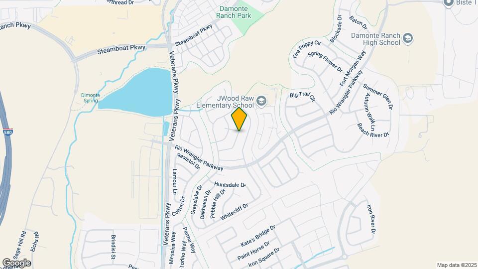 10626 Washington Park Dr Map and Location Details