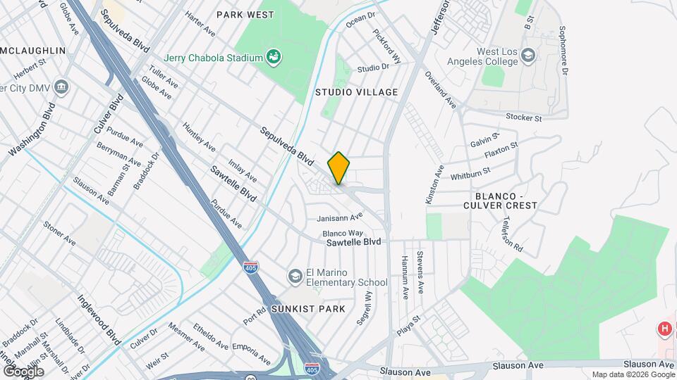 Studio Village Town Houses Map and Location Details