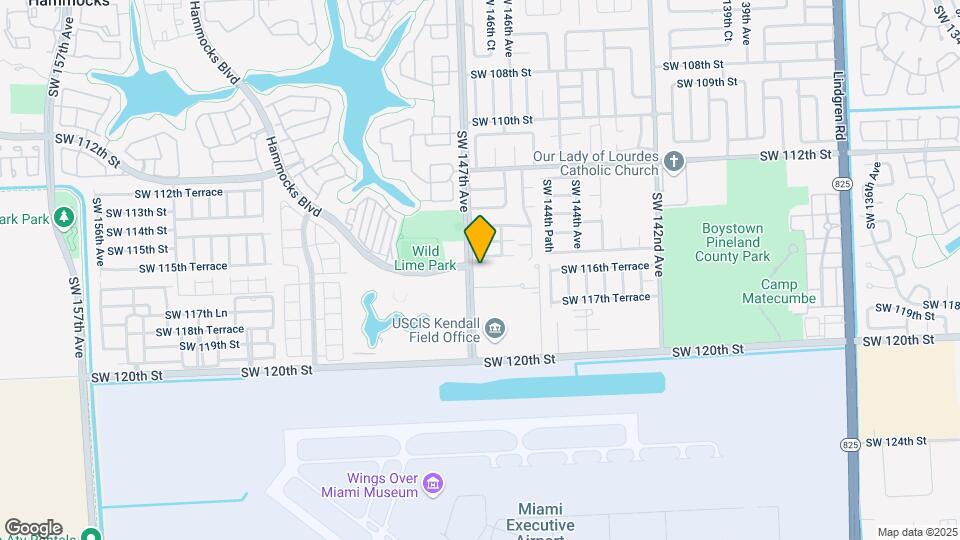 11605 SW 147th Ave Map and Location Details